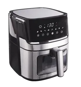 7 liters of air tender fried metal brushed fuselage 8 smart menus 1300W three-dimensional heat source large capacity air fryer