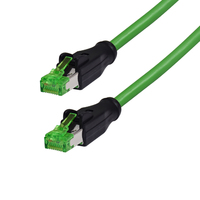 Connecteur de câble M12 à Rj45, jointeur de câble M12 3 4 5 8 12 17 broches A B C D X Code mâle femelle connecteur étanche