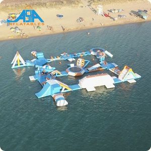 Parque Acuático inflable de gran tamaño, tabla de <span class=keywords><strong>Wake</strong></span>, flotante - Product Image 2