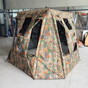 Tenda Mimetica Personalizzabile per Caccia con Visibilità a 360 Gradi, Impermeabile, per Campeggio e Caccia all'Aperto - Product Image 4