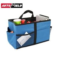 Organisateur de coffre de voiture pliable en tissu Oxford avec bac de rangement pour hayon et logo, fabriqué en Chine