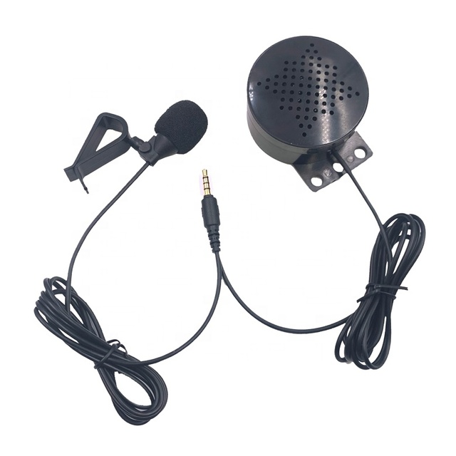 3W Full Frequency Extension GPS Dynamic Car External Voice Speaker Microphone for Conferences