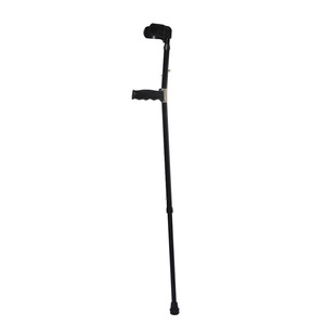 Béquilles doubles, béquilles antidérapantes pour les coudes, en alliage d'aluminium épaissi, béquilles axillaires légères, cannes de marche, pour fractures - Product Image 5