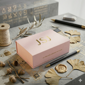 <span class=keywords><strong>Caja</strong></span> de Regalo de Papel Kraft <span class=keywords><strong>para</strong></span> Bufandas Ligeras, Camisetas y Prendas Delgadas, Ecológica, Simple y Moderna - Product Image 1