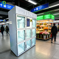 Distributeur automatique de fleurs à température réglable pour complexe de loisirs