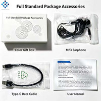 Enregistreur vocal S18 avec écran IPS, lecture vidéo, lecteur MP3 Bluetooth, bracelet pour la musique, le divertissement et les voyages