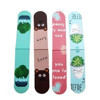 Signet créatif mignon pliable magnétique Clip de livre pour les lecteurs Cadeaux respectueux de l'environnement Taille du logo personnalisé