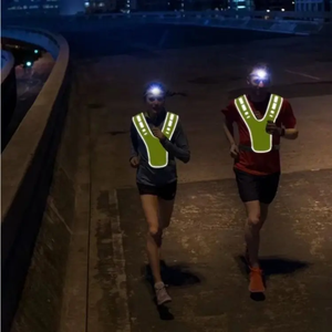 男女兼用屋外ランニングフィットネストレーニングエクササイズスポーツハイキングバックパックケトル携帯電話ハイビジョン反射胸ベストバッグ - Product Image 3