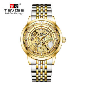 Montre-bracelet mécanique automatique Tevise 874J en acier inoxydable, marque originale, montre-bracelet de luxe étanche pour hommes, Relojes Montre - Product Image 4