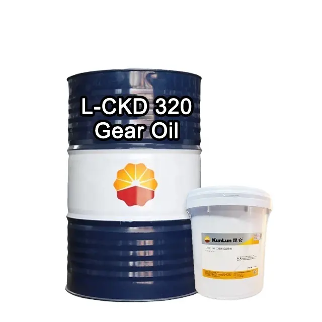Kunlun Industrial Closed Type Heavy Duty Gear Oil CKD 320 Gear Oil 10 18 Liters