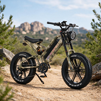 Vélo Électrique en Stock – Fatbike Électrique Tout-Terrain Pas Cher (UE) – Vélo Électrique 20 Pouces à Pneus Larges – Direct Usine