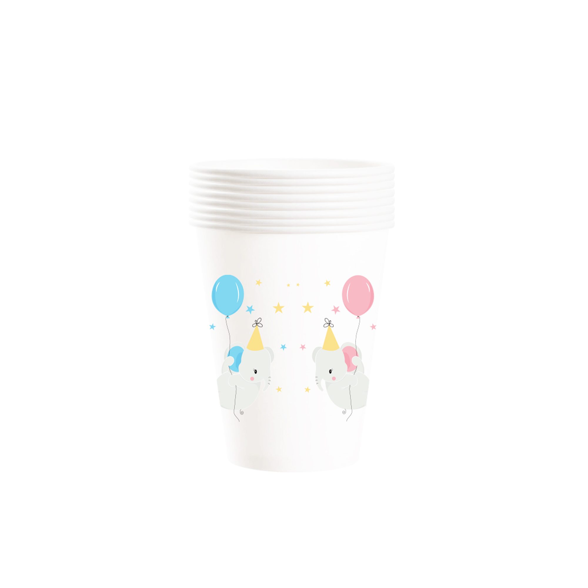 Vaso de papel de 9 oz * 8 unidades