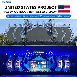 Écran LED léger SMD pour location extérieure, étanche IP65, haute fréquence de rafraîchissement, double maintenance, affichage pour concerts - Product Image 3