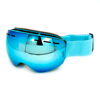Lunettes de ski pour la neige antibuée sans cadre de conception personnalisée Équipement de sport de plein air pour le ski