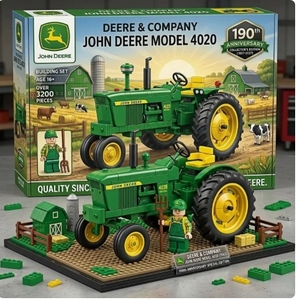 <span class=keywords><strong>Jouet</strong></span> d'assemblage de modèle de <span class=keywords><strong>tracteur</strong></span> en blocs pour le développement de l'intelligence des enfants, cadeau pour garçons <span class=keywords><strong>John</strong></span> <span class=keywords><strong>Deere</strong></span> - Product Image 4