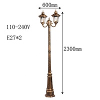 Lampes d'extérieur Led, en aluminium étanche, moulage sous pression, éclairage de jardin