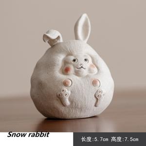 L'ingéniosité et le savoir-faire MSH sont des ornements de lapin Fortune vifs et vifs - Product Image 4