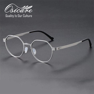 Marca <span class=keywords><strong>de</strong></span> diseñador Monture Lunette Montura <span class=keywords><strong>De</strong></span> <span class=keywords><strong>Gafas</strong></span> Lujo Wear <span class=keywords><strong>Gafas</strong></span> <span class=keywords><strong>de</strong></span> lujo Brillen All Pure Titanium Hombres <span class=keywords><strong>Monturas</strong></span> <span class=keywords><strong>de</strong></span> Anteojos - Product Image 2