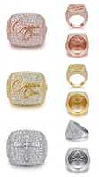 Bague unisexe personnalisée de luxe en argent S925, style hip-hop, avec moissanite incrustée sertie en clos de taille hexagonale, large et lourde, cadeau de fête