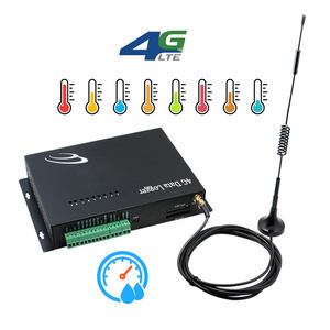 ระบบตรวจสอบอุณหภูมิและความชื้น 4G สำหรับตู้แช่แข็ง เครื่องบันทึกข้อมูลอุณหภูมิแบบชาร์จไฟได้สำหรับการใช้งานหลากหลาย - Product Image 1