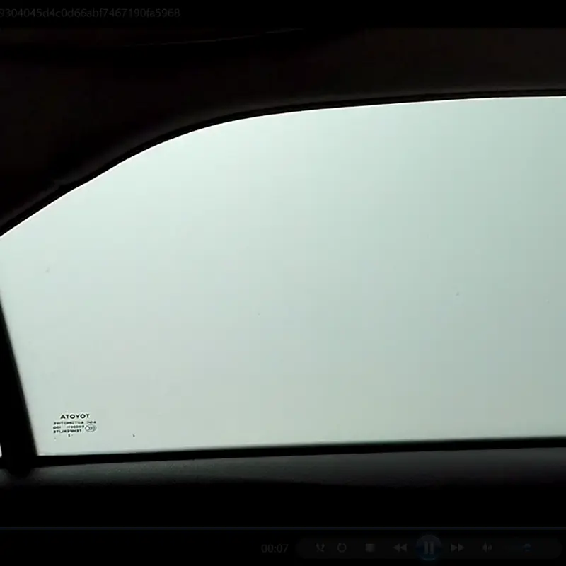 الكهربائية الذكية نافذة تينت Electrochromic Pdlc زجاج سحري الفيلم الأسود لل سيارة