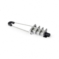 Pince de fil de tension en plastique de service aérien d'alliage d'aluminium de haute résistance/pince de cale d'ancre pour le PAL95-2000 de câble d'adss
