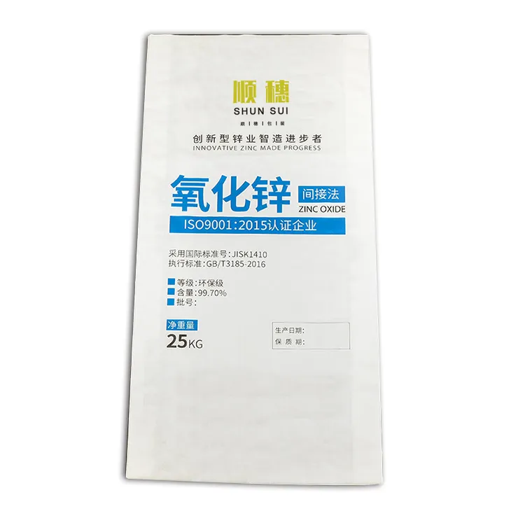 Sacchetto di imballaggio tessuto pp 25kg prodotto ecologico a prova d'umidità all'ingrosso