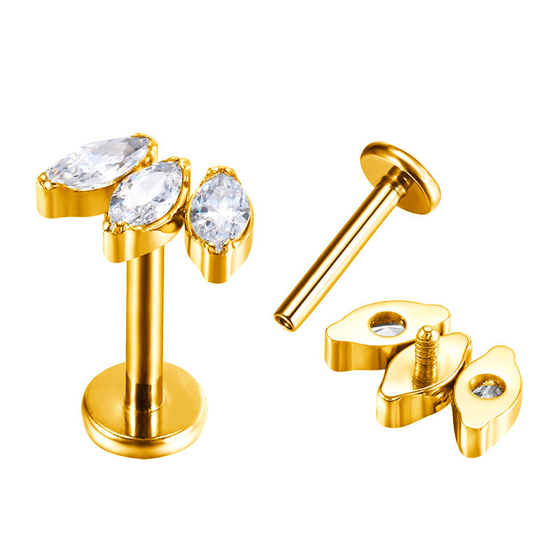 TB-0613 PVD Or 1.2*8mm