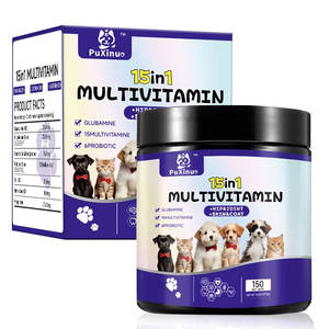 نكهة باتوس 15 + 1 لينة لذيذة متعددة الفيتامينات الكلب القط يعامل الوجبات الغذائية الصحية للأمعاء كوادريل معطف الجلد المفصلي العناية اللحوم المصنوعة - Product Image 6