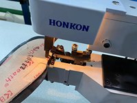 Machines à chaussures Honkon HK-298B pour le pliage et le collage des semelles intérieures de chaussures en cuir, adaptées aux matériaux en fourrure