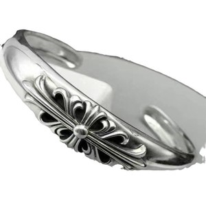 Bracciale CH Crocs in ferro con croce a spada sacra in pietra naturale, finitura liscia, effetto <span class=keywords><strong>vintage</strong></span> invecchiato, per uomo, donna, stile coppia - Product Image 5