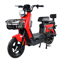 Vélo électrique de ville de haute qualité avec moteur 1000W, roues de 14 pouces, batterie 48V 15Ah 20Ah, livraison rapide, vélo électrique à batterie au plomb-acide, E-Moped, Ebike