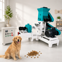 Nouvelle machine extrudeuse-granuleuse flottante électrique haute capacité pour aliments pour poissons, 1 tonne/h, 380V/220V, faible bruit, pour animaux et volailles