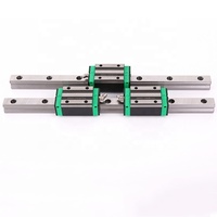 GUMI HG HGR HGR15 Rail de guidage linéaire HGH HGH15 HGH15CA HGH15CC Roulements de bloc de chariot linéaire carré pour machine CNC 15mm