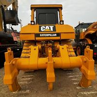 Bulldozer sur chenilles Caterpillar D8R modèle 2020 avec moteur de 228 kW, capacité de bulldozing de 4,5 à 10,3 m, poids de 37771 kg pour l'exploitation minière