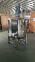 Mélangeur d'agitateur de moteur électrique chimique réservoir de chauffage de mélange de haute qualité agitateur cosmétique mélangeur mélangeur de liquide