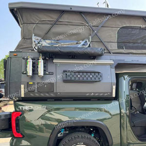 รถบ้านแบบยกสูง 4 ล้อ QC Off Road น้ำหนักเบา แบบสไลด์อินสำหรับรถกระบะ - Product Image 5