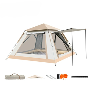 Nouvelle tente <span class=keywords><strong>de</strong></span> camping automatique imperméable LIAO 2026, tente extérieure à ouverture rapide, tente à ventilation multi-facettes - Product Image 2
