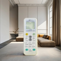 K-1028E 1000-en-1 universel sans fil intelligent AC LED télécommande numérique LCD ABS/plastique éclairage et climatisation Code fixe
