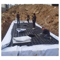 Installation d'un système de collecte des eaux de pluie en PP souterrain pour jardin et toit - Guides de construction complets avec dessins