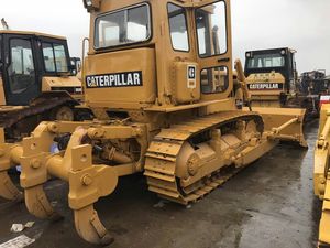 Bulldozers de construction bouteur à chenilles Caterpillar ripper D6D bouteur utilisé pour le travail forestier - Product Image 4