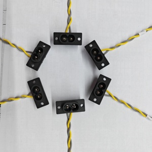 Özelleştirilmiş ROHS uyumlu kalaylı bakır elektrik kablolaması, bilgisayar ve motosiklet uygulamaları için PBT izolasyonlu, IP66 korumalı - Product Image 4