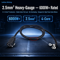 Cordon d'alimentation ANTWIRE Hydro Miner 1,5/2,5 mm² 4 conducteurs certifié CE pour Bitmain APW11 PSU S23 S21e S19 T19 Hyd ASIC MINER