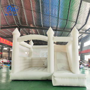 Château Gonflable de Mariage, Aire de Jeux pour Enfants, Lit de Rebond Extérieur, Toboggan, <span class=keywords><strong>Piscine</strong></span>, Château Ludique, Équipement d'Amusement - Product Image 3