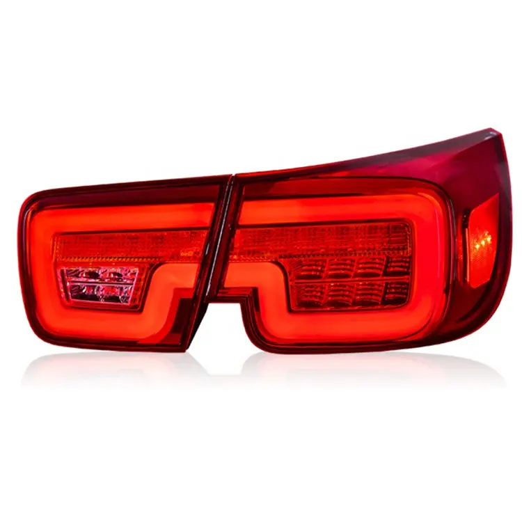 Waterproof Car Accessories Red LED Tail Lamp For Chevrolet Malibu Brake Rear Reflector Lamps