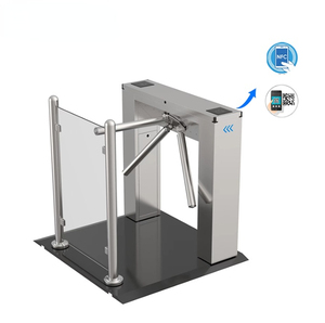 Thẻ Swipe lối vào lối ra truy cập kiểm soát giải pháp turnstile cổng thép không gỉ chống va chạm mạnh mẽ bền Tripod turnstile - Product Image 3