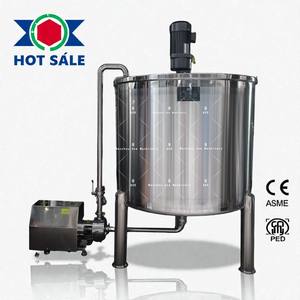 Machine d'homogénéisation, de mélange et de chauffage de réservoir liquide en acier inoxydable - Product Image 4