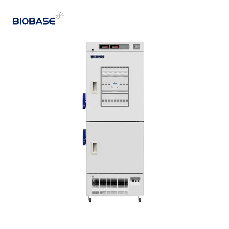 BIOBASE-Congelador de 40 grados de acero inoxidable vertical de 368L para laboratorio