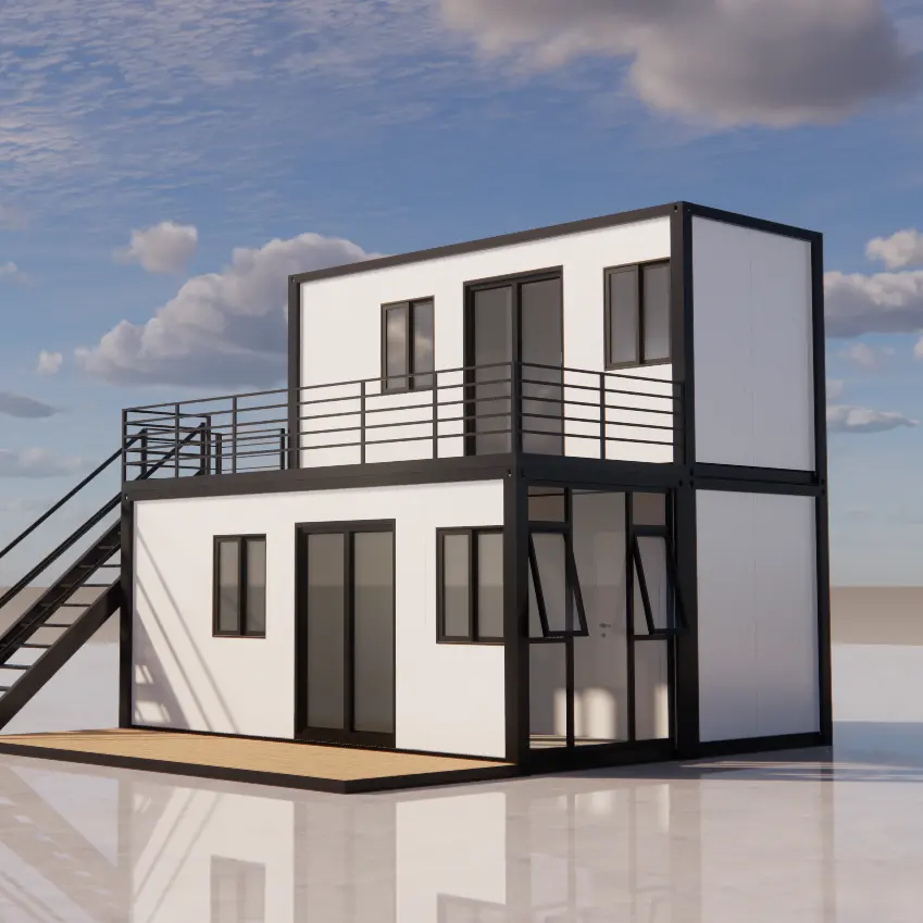 Casa Container casa prefabbricata mobile per villa, ufficio, casa Container per servizi igienici pubblici