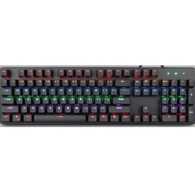 Gaming USB Mechanical RGB Aluminium ABS Kailh Switch Keyboard Kit-Customized Layout 104-Key Keycap Wired OEM